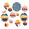 Big Dot of Happiness Fire Up the Grill - Summer BBQ Picnic Party Giant Circle Confetti - Party Decorations - Large Confetti 27 Count